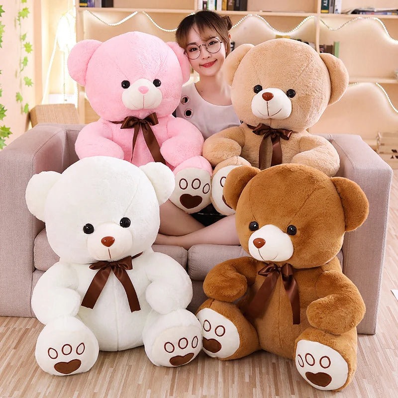 Nice Hot Huggable High Quality Toy Cartoon Teddy Bear Plush Toys Stuffed Animals Lovely Bear Doll Birthday Gift for Children