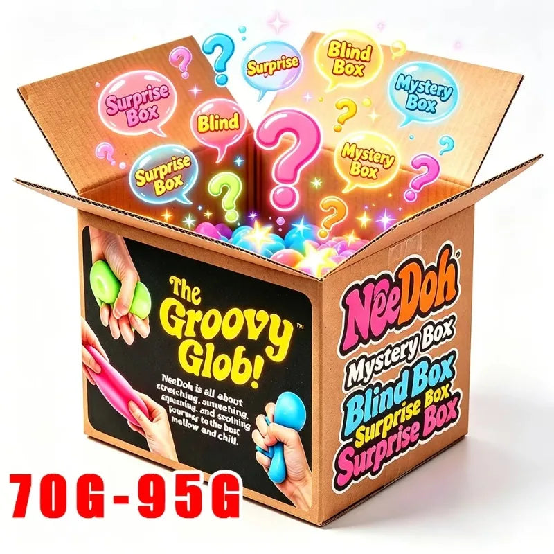 2026  Schylling Squeez Toy Squishy Blind Box Multi Slow-Rising Squishy ADHD Stress Relief Fingertip Toy Mystery Box Gift
