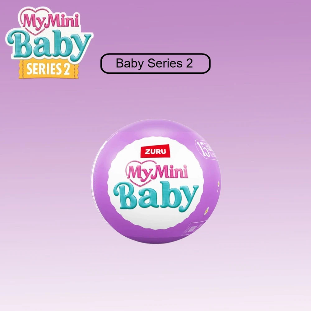 Zuru Surprise Doll Surprise Series2 My Mini Baby Collectible Mystery Capsule 5 Mystery Toys Collectibles Miniature Novelty Toys