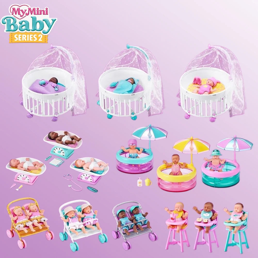 Zuru Surprise Doll Surprise Series2 My Mini Baby Collectible Mystery Capsule 5 Mystery Toys Collectibles Miniature Novelty Toys