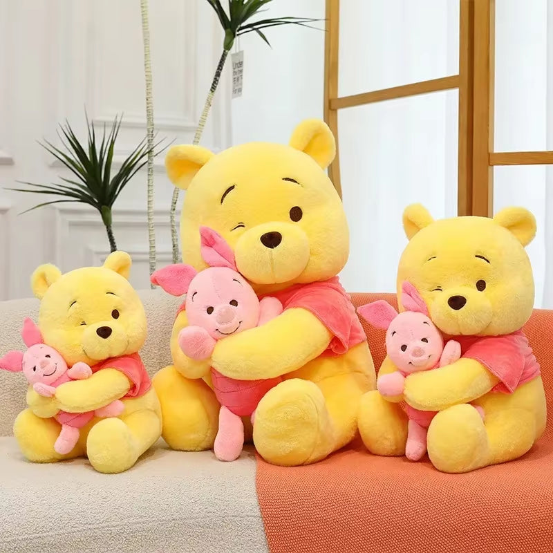 HOTSALE 35Cm Winnie Plush Toy Cute Little Bear Doll Vivi Doll Friend Birthday Gift Chrismas Gift